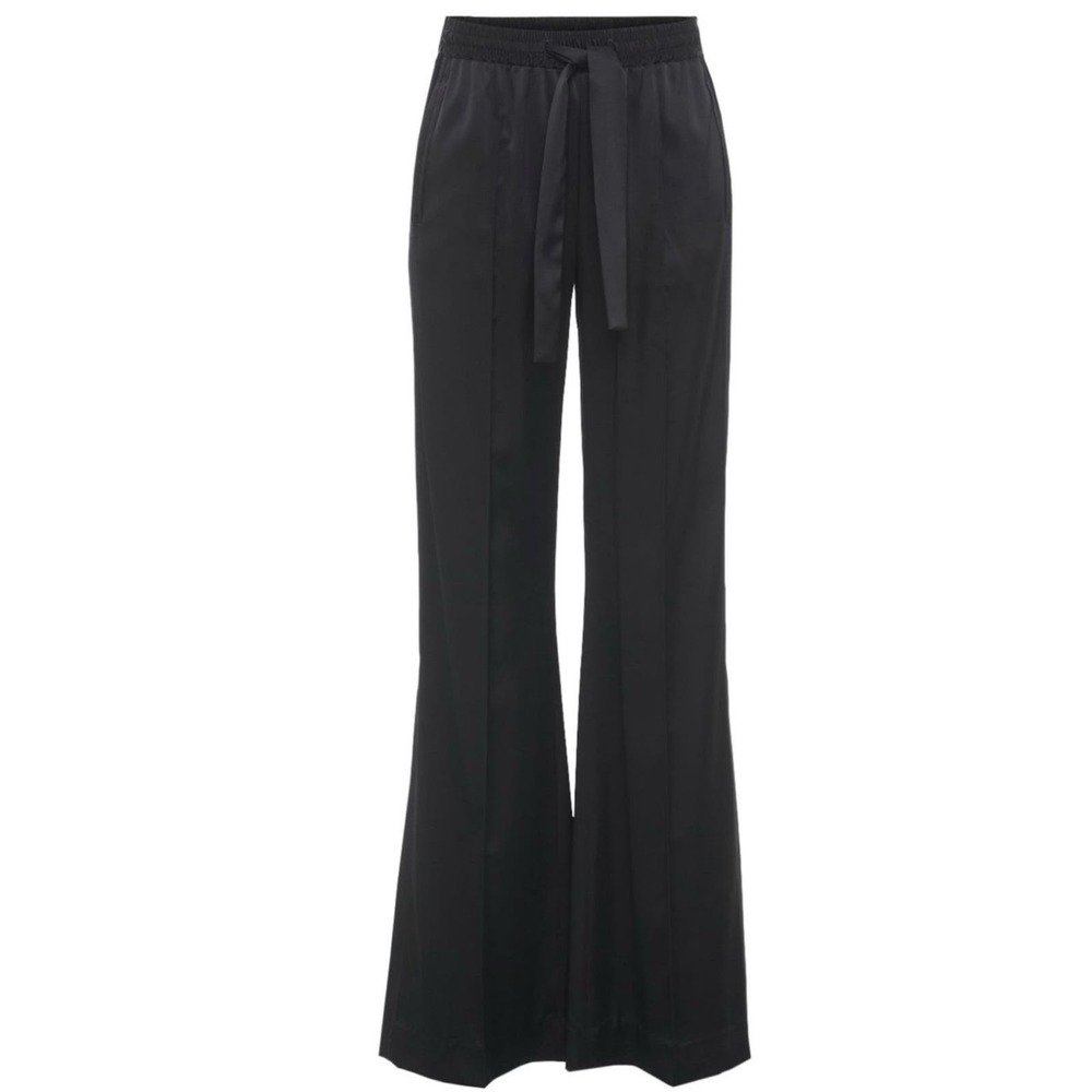 NEW! ‎ Dorothy Schumacher satin Perfection Trouser pants -  size 4
